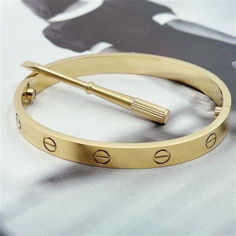 women's cartier bracelet dupe